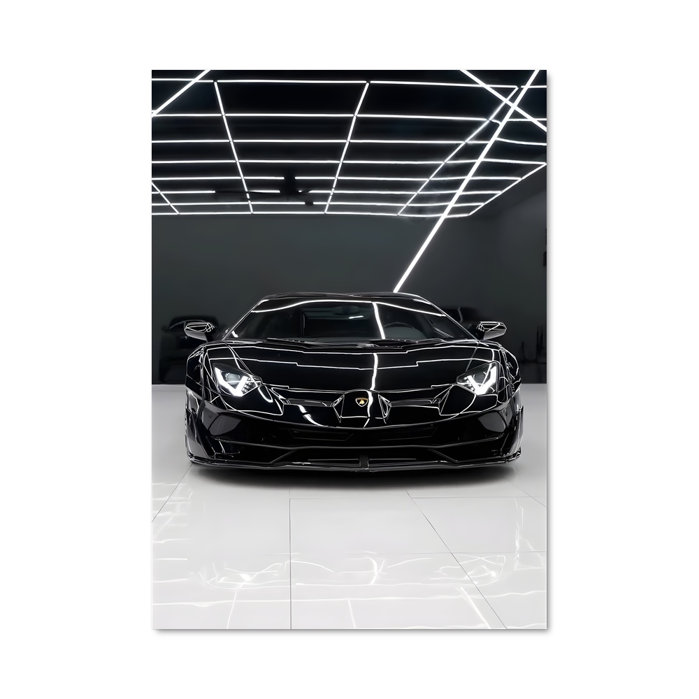 Poster Aventador svj luisante – affiche Lamborghini